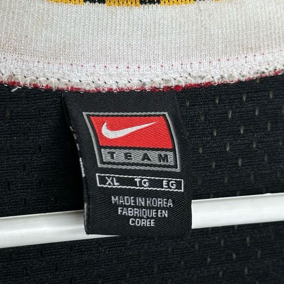 Men’s Large Nike #25 Maryland Terrapins Terps Basketball Jersey Vintage Red Size - Picture 6 of 7